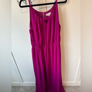 Promesa Vibrant Fuchsia Maxi Dress